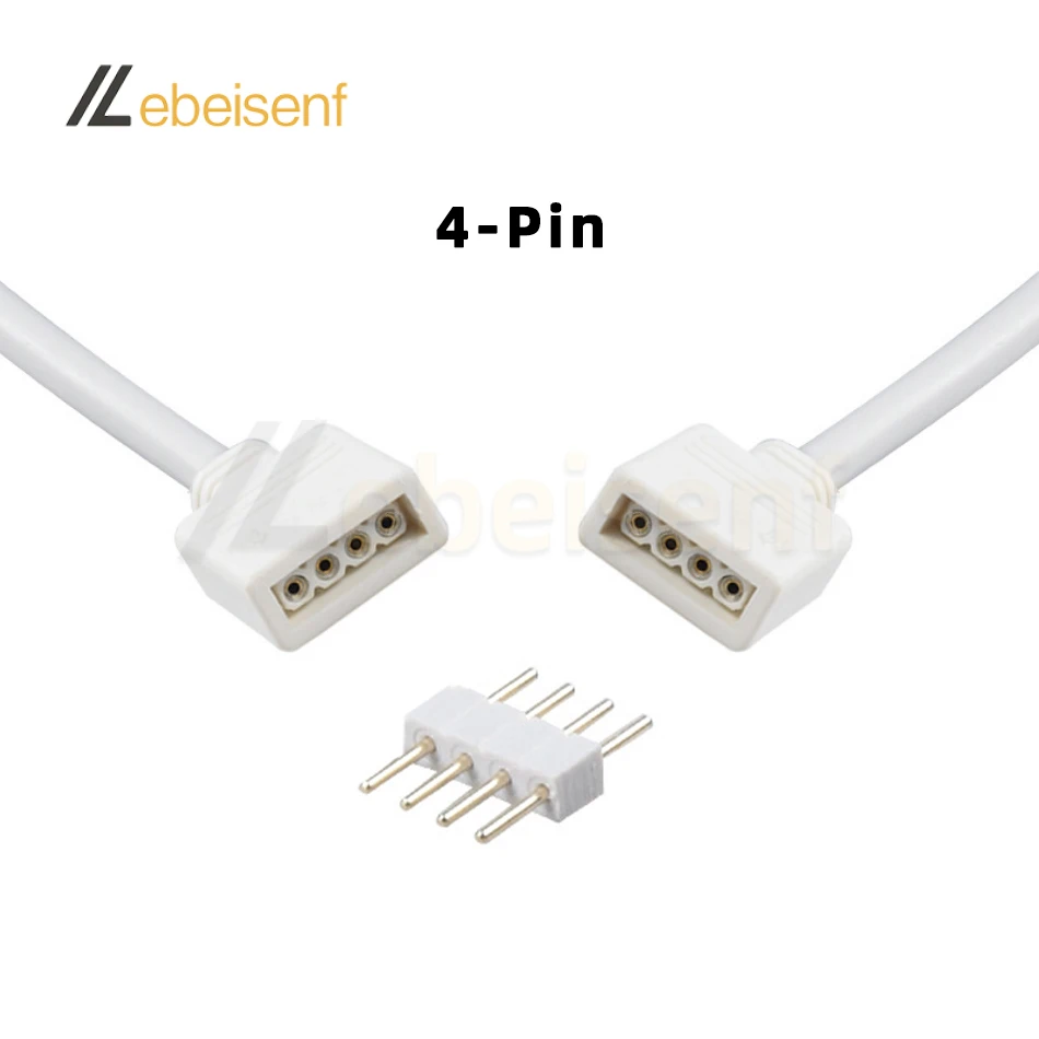 4Pin 5Pin 6Pin LED Strip Lights Extension Cable 0.3~10M 4 5 6 Pin Connector Wire 0.3M 0.5M 1M 3M 5M 10M RGB RGBW RGBCW RGBCCT