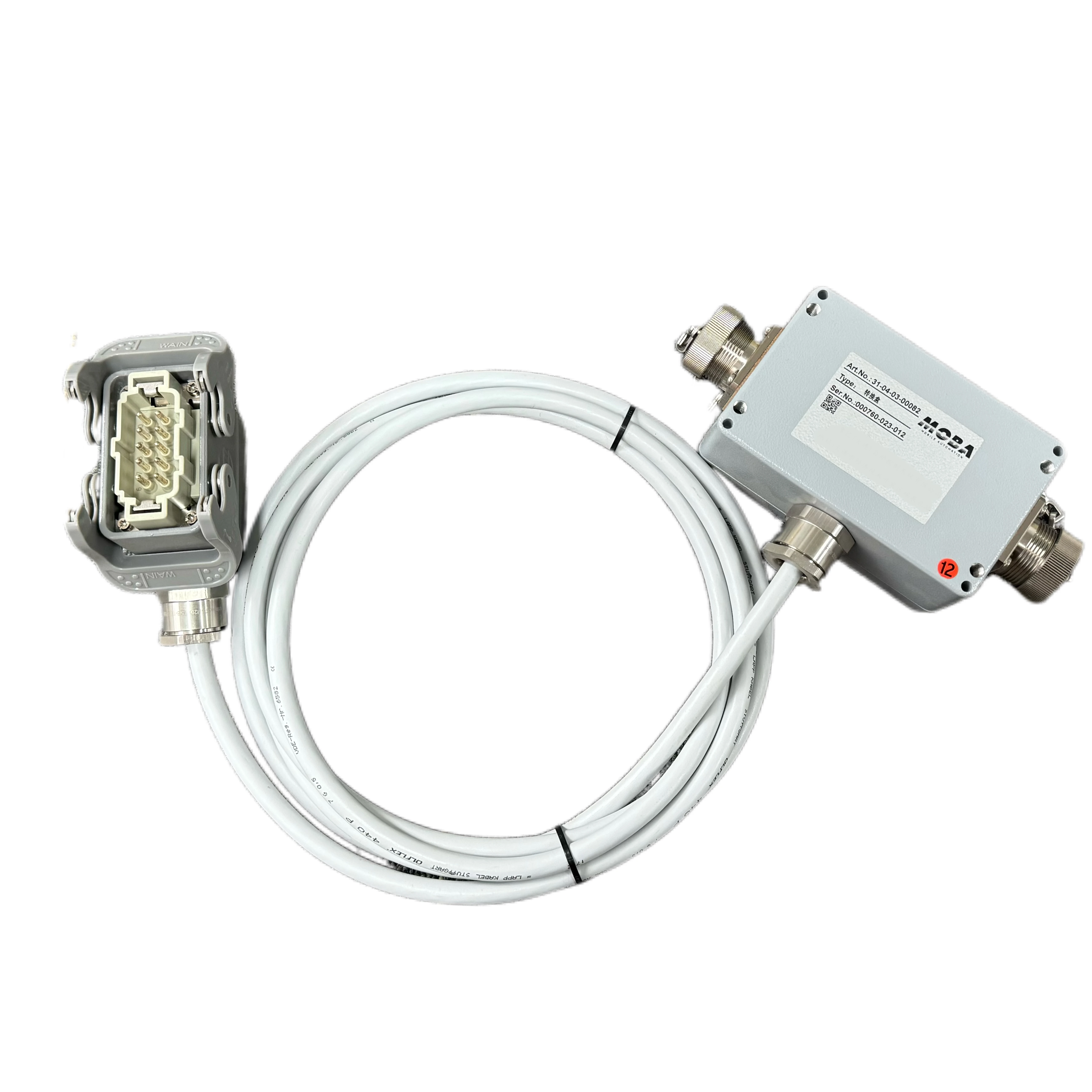 Part No.31-04-03-00082 / 000760-023-012  Moba Parts Moba Asphalt Paver Converter Box Adapter Box