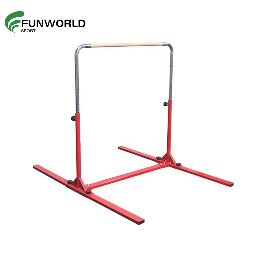 Kids Gymnastics Horizontal Bar With Folding Mats Sets Kids Gym Training Balance Beam Horizontal For Wholesale