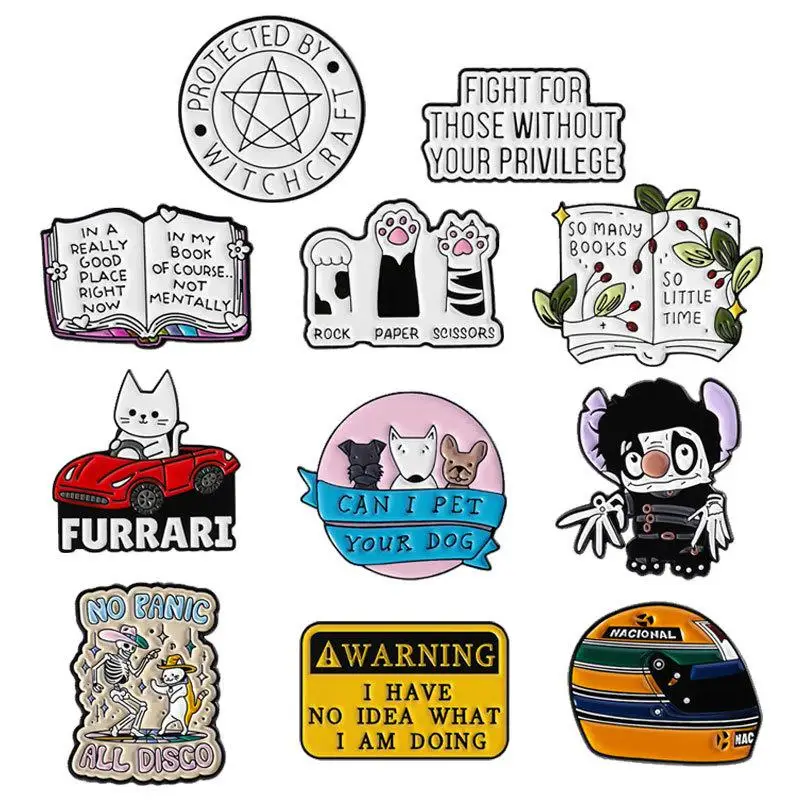 Украшения-для-багажа-в-стиле-граффити-геометрические-броши-булавки-для-лацканов-и-металлические-значки