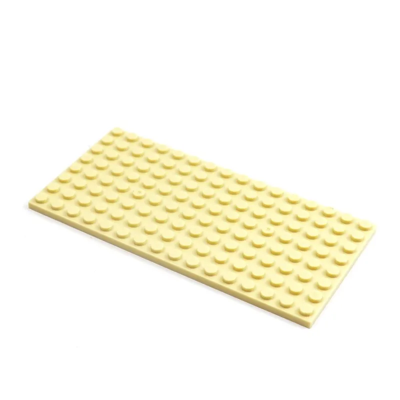 5 Stück DIY-Bausteine, doppelseitige Grundplatte, 8 x 16 Punkte, pädagogische kreative Größe, kompatibel mit 92438 Spielzeug für Kinder – Detail 8