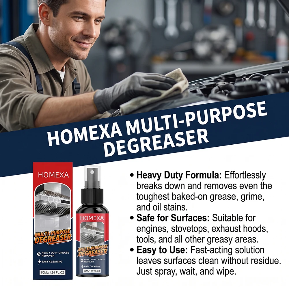 All Purpose Kitchen Cleaner Heavy Duty Oil Grease Remover Instants Powerful Degreasing For Stovetop Tiles Kitchen Range Hood