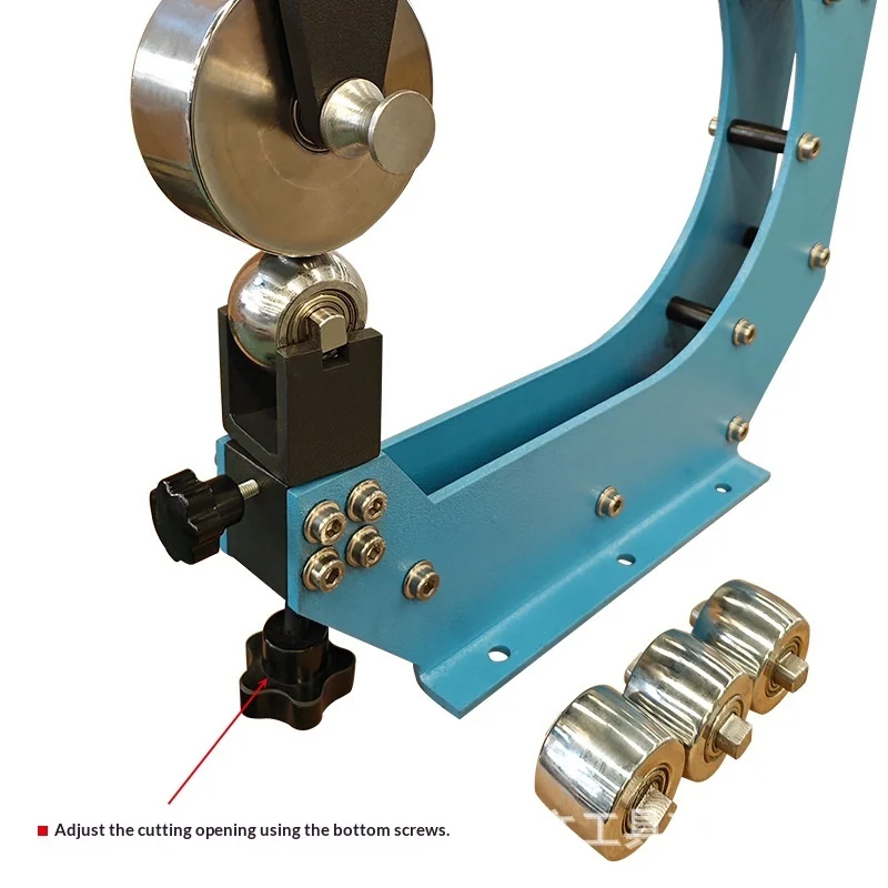 12-inch British Wheel Shaping Grinding Machine Standard One Upper Wheel Four Lower Wheels 1.5mm Work Capacity 305mm Throat Depth