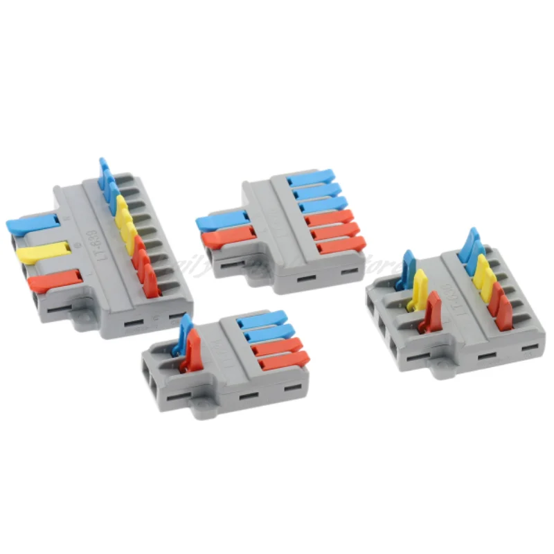 AWG 20-10 سريع سلك الخائن 2 3 في 4 6 /9 خارج دفع في موصلات 0.5-6.0mm ² SPL العالمي الأسلاك موصل محطة كتلة