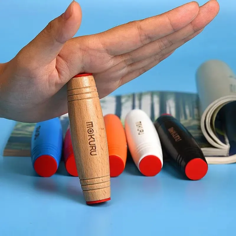 Wooden Fidget toy flipping wooden stick dynamic skill toy decompression stick creative anti pressure artifact flipping stick toy
