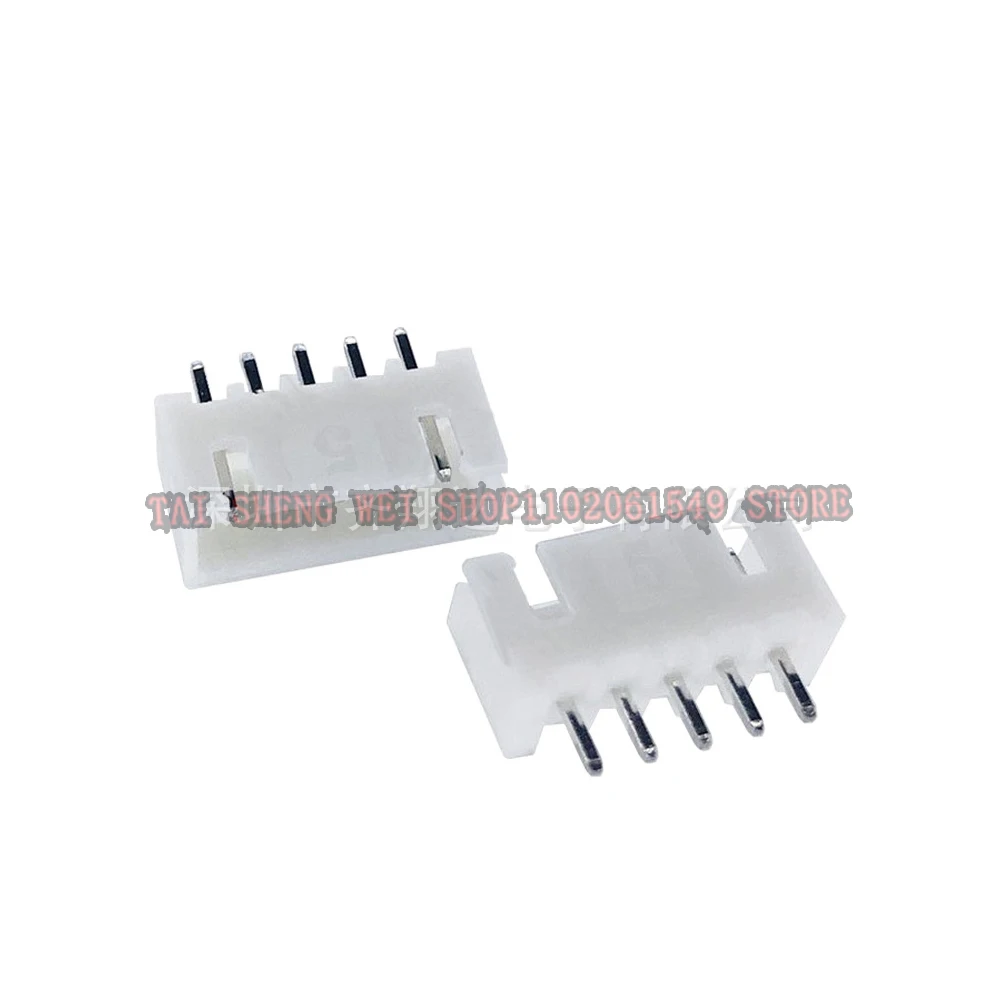 1000pcs XH2.54mm pitch straight pin socket 2P/3/4/5/6/7/8/9/10/11/12P vertical connector 6P 7P 8P 9P 10P 11P 12P