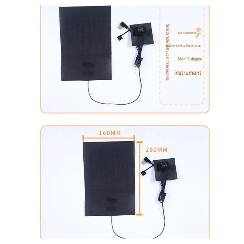 ABVG-Terrarium Heating Pad-For Reptile Heat Mat 2-Pack Adjustable Thermostat For Turtles, Snakes Amphibians& Aquariums - view 6