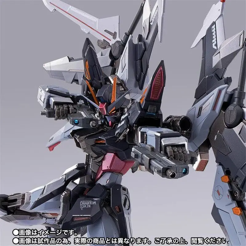 METAL BUILD Black Cat Strike Noir SEED Series GAT-X105E Alloy Action Figure High Detail Articulated Model Brand New In Stock