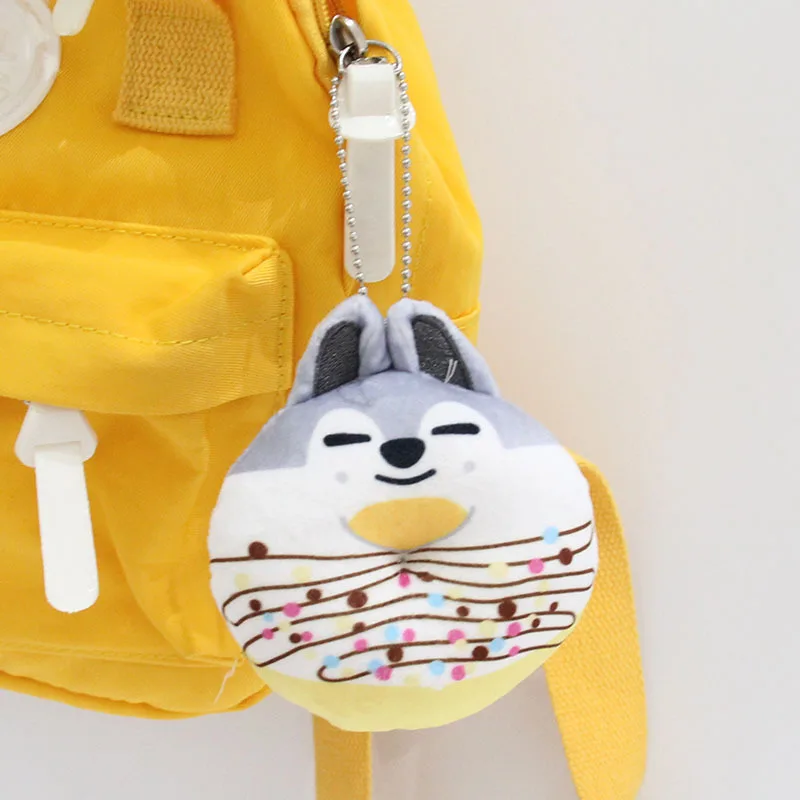 SKZOO الضالة الاطفال الكرتون الحيوان أفخم دمية حقيبة سلسلة مفاتيح دمية قلادة لطيف ألعاب حيوانات المفاتيح هدية مهرجان الأطفال