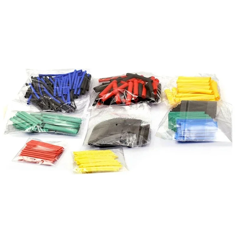 Heat Shrink Tube Kit Thermoresistant Tubing Heat Shrink Wire Wrapping Electrical Connection Cable Insulation Sleeved Protecter