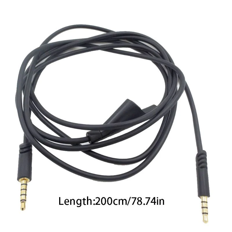 1PC 2M Compatible Replacement Cord Cable For Astro A10 A40 A30 G233 Gaming Headset Cable