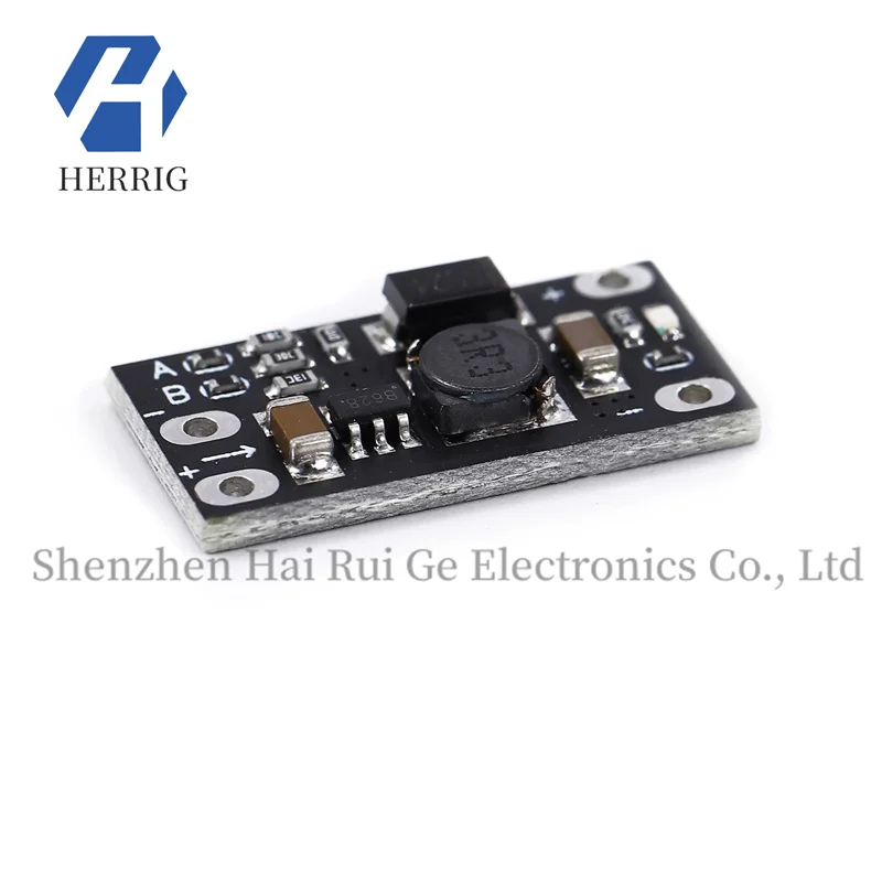 1 قطعة وحدة دفعة DC-DC صغيرة 3.7 فولت إلى 12 فولت يدعم 5 فولت/8 فولت/9 فولت/12 فولت دفعة بطارية ليثيوم الناتج #3