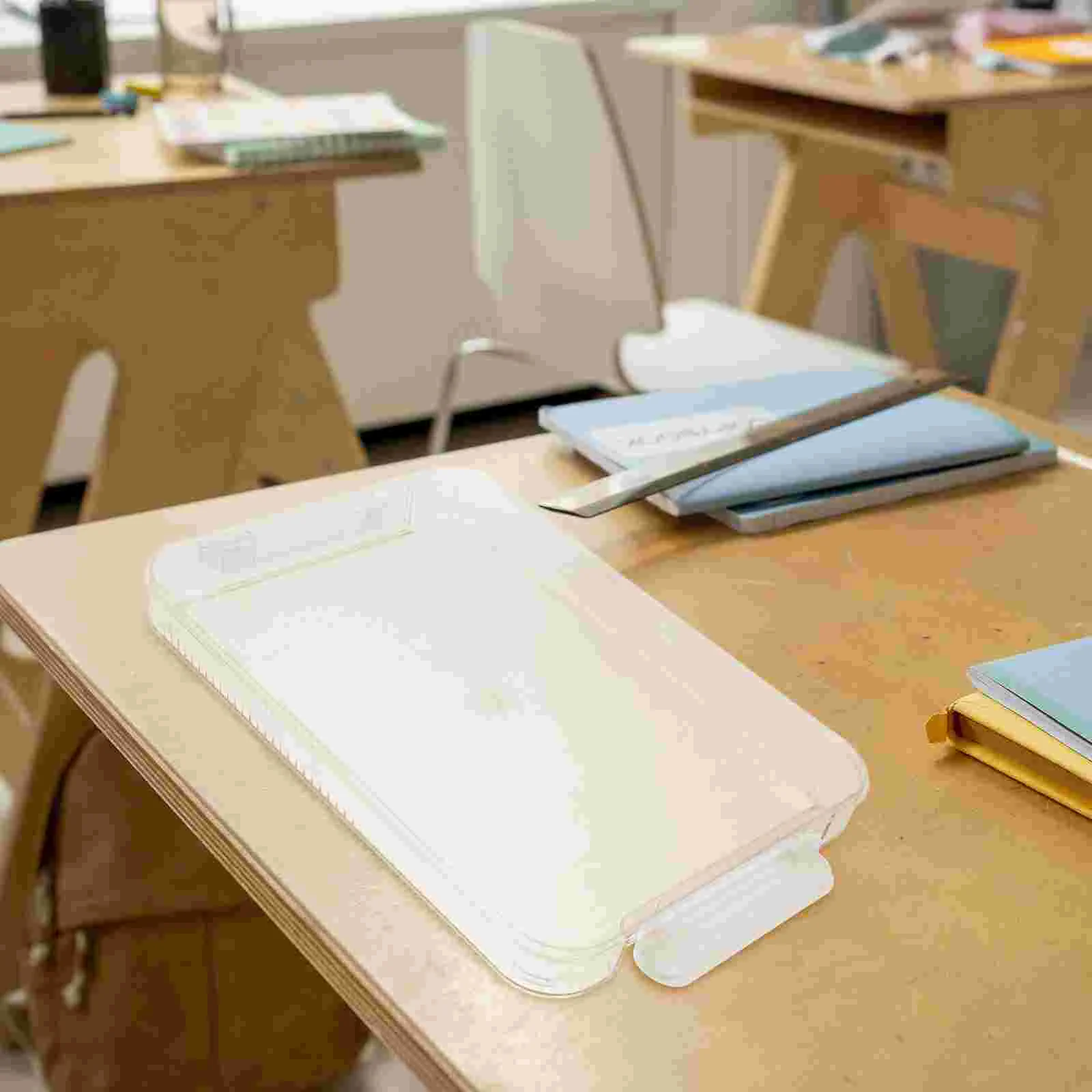 File Storage Box Photo Organizer Cases Container Craft Containers Boxes Card Holder Plastic Cards Certificate