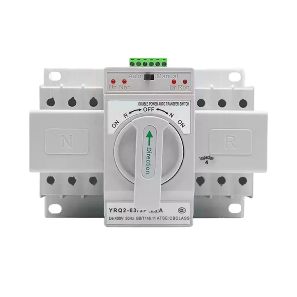 63A Transfer Switch Automatic Transfer Switch Business Overload Protection Seamless Switching Surge Protection