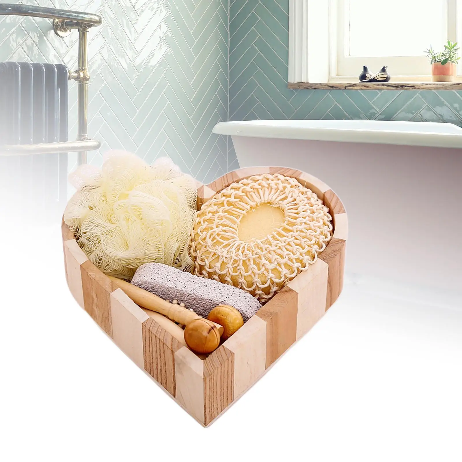 5x Zestaw akcesoriów do kąpieli Loofah Sponge Mesh do ciała i stóp SPA Man