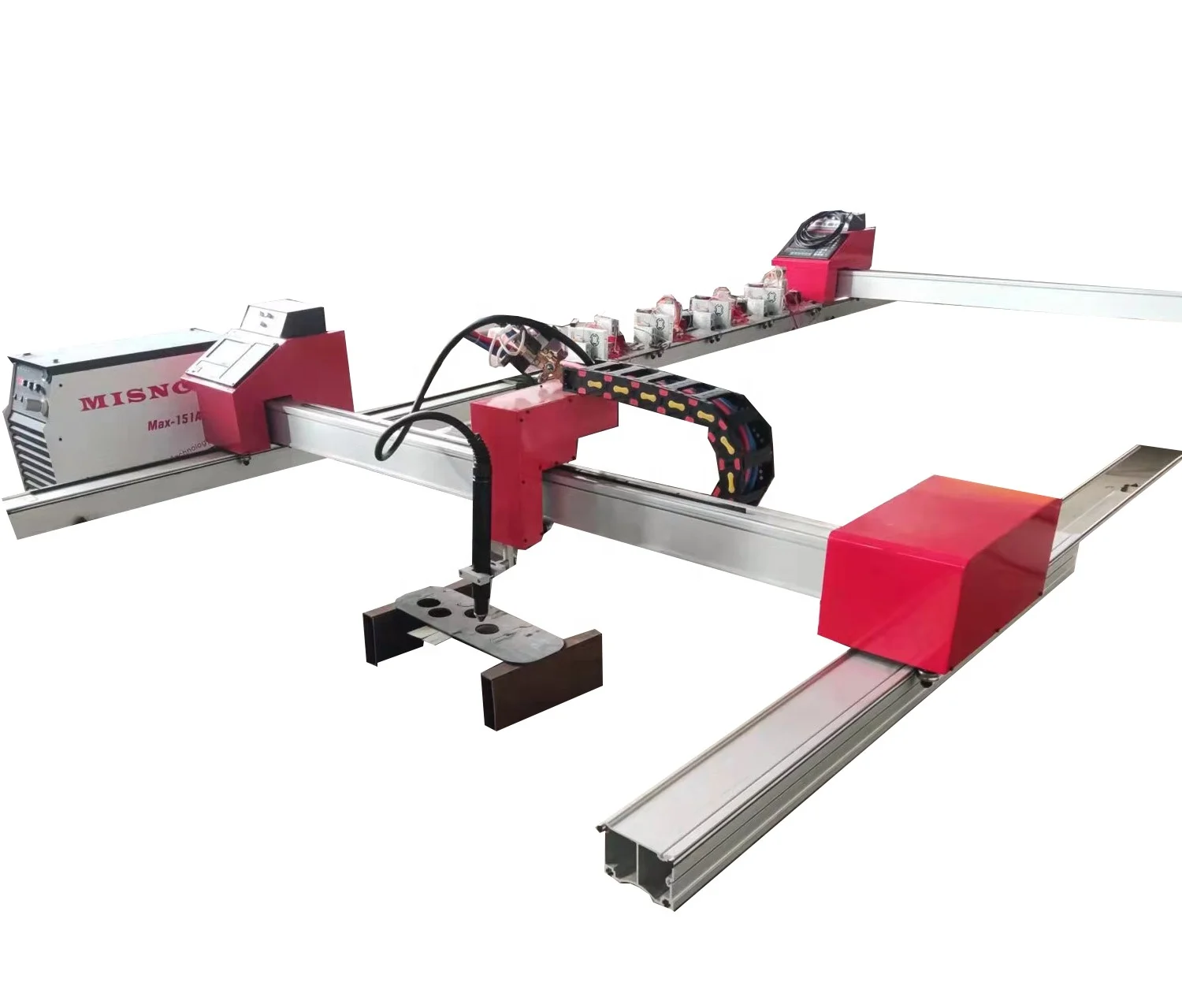 CNC Plasma Cutter Machine for Metalworking, Cutting Steel Aluminum Plate, Industrial Grade, 220V/380V | G-Code Compatible