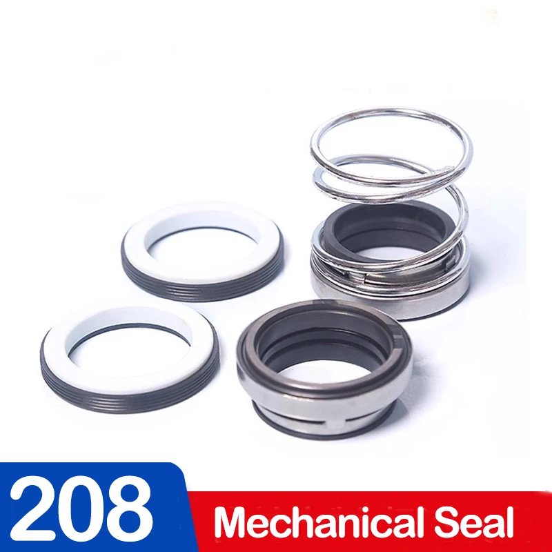 

208 Model,Mechanical Seal, Single Coil Spring 8-70mm Shaft Diameter for Circulation Water Pump 10/11/12/13/14/15/16/17/18