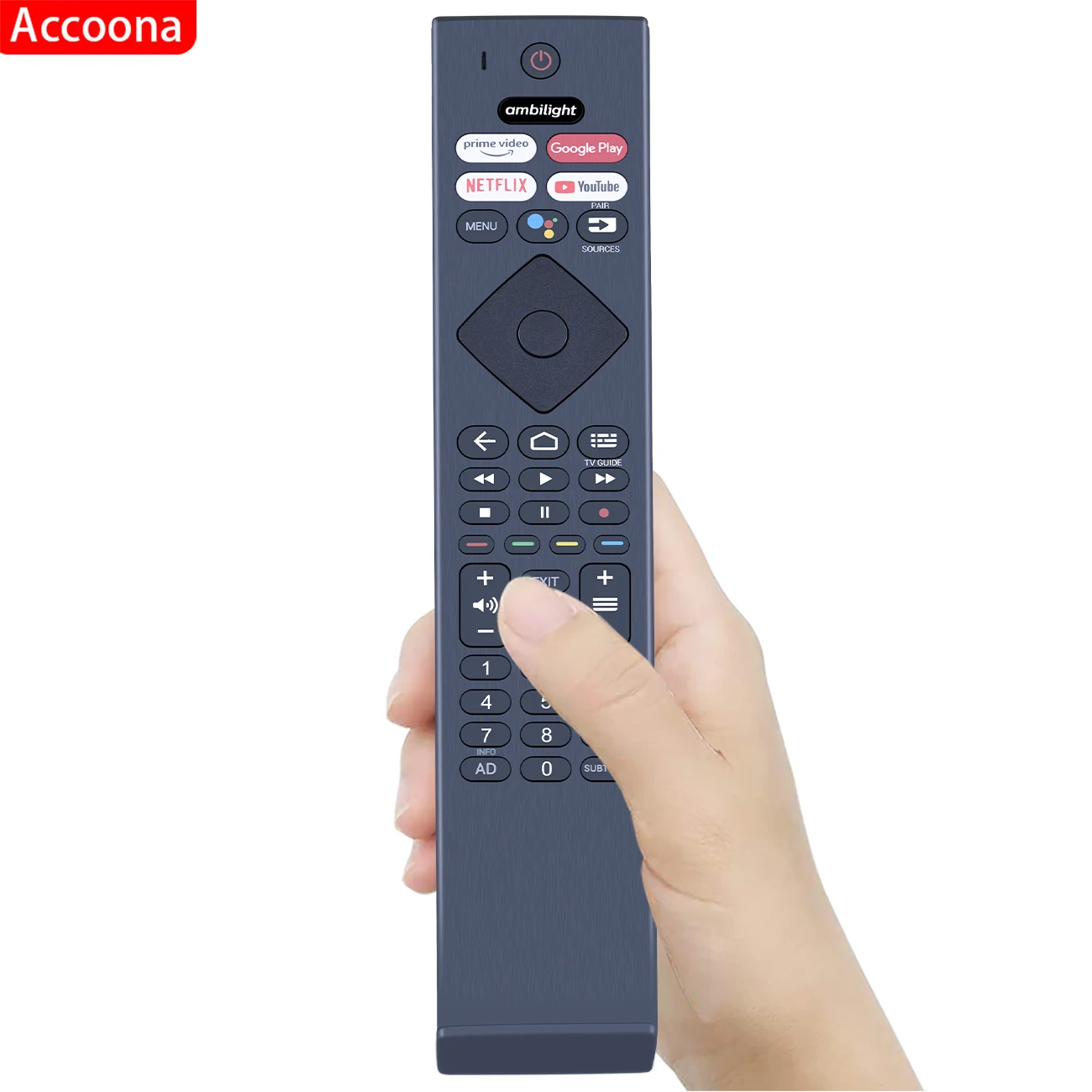 Voice Remote control for philips 4k TV RC4284505/01RP YKF474-BT21 398GM10BEPHN0051HT RC428A 55PUD7906/30 65PUD7906 55PUT7906/75