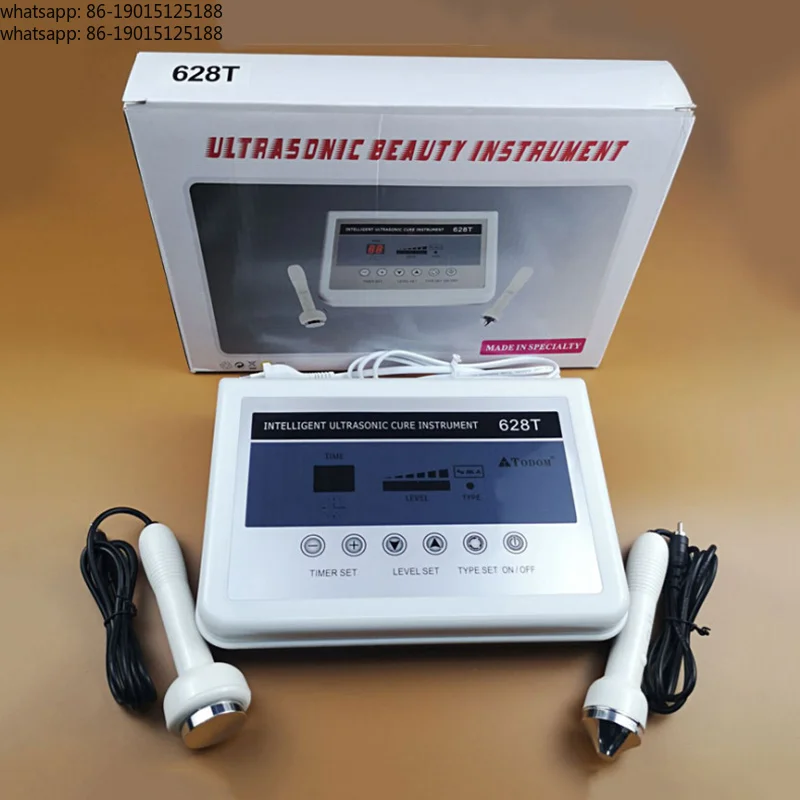 High quality Frequency Ultrasound Tightening Anti Wrinkle Massager Salon Beauty Device 628T Ultrasonic Facial Machine Skin Care