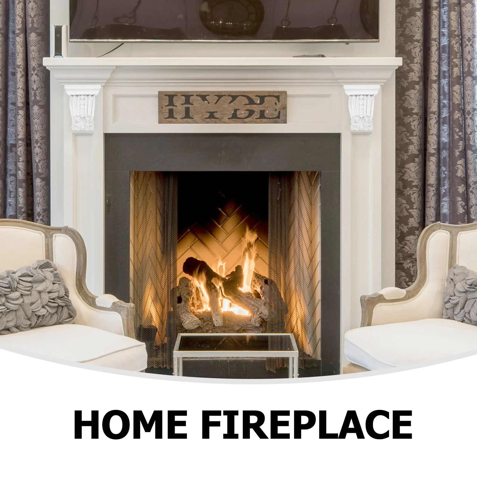 

European Corbels Roman Style White PU Decorative Corbels Wall Bracket for Home Interior Exterior Carved Support Vivid Design