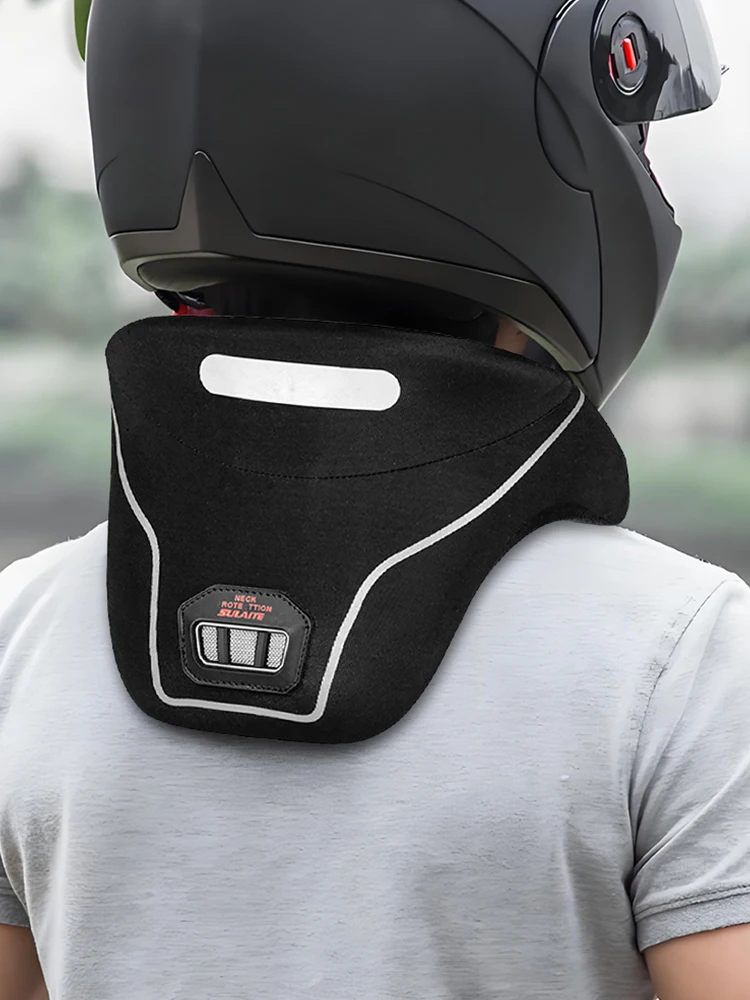 دراجة نارية الرقبة دعم المضادة للصدمات واقية دراجة نارية الرقبة هدفين مكافحة التعب ركوب الرقبة الحرس ثلاثية الأبعاد حماية العمود الفقري العنقي #4