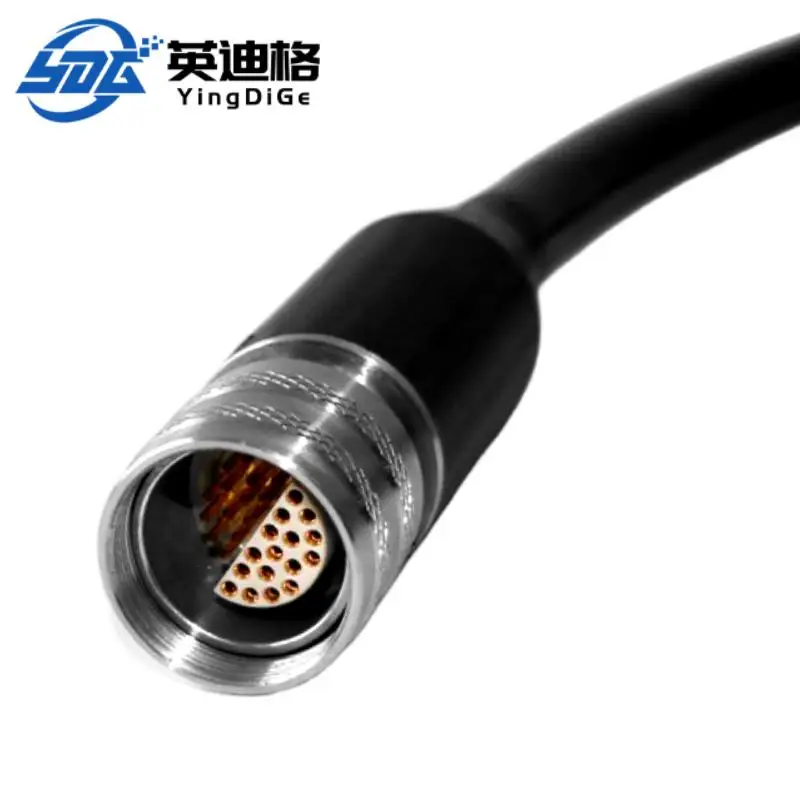 IP68 Waterproof Latest Aviation Connector Aerospace Male and Female Socket  Multicore Power Connector Gold Plating 8 Pin