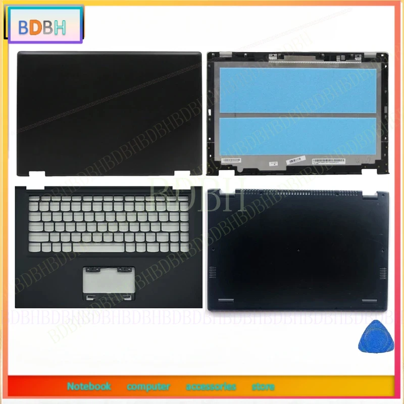 Used second-hand laptop parts suitable for Yoga 2 13 laptop accessories, LCD back cover, top cover, palm rest, bottom cover