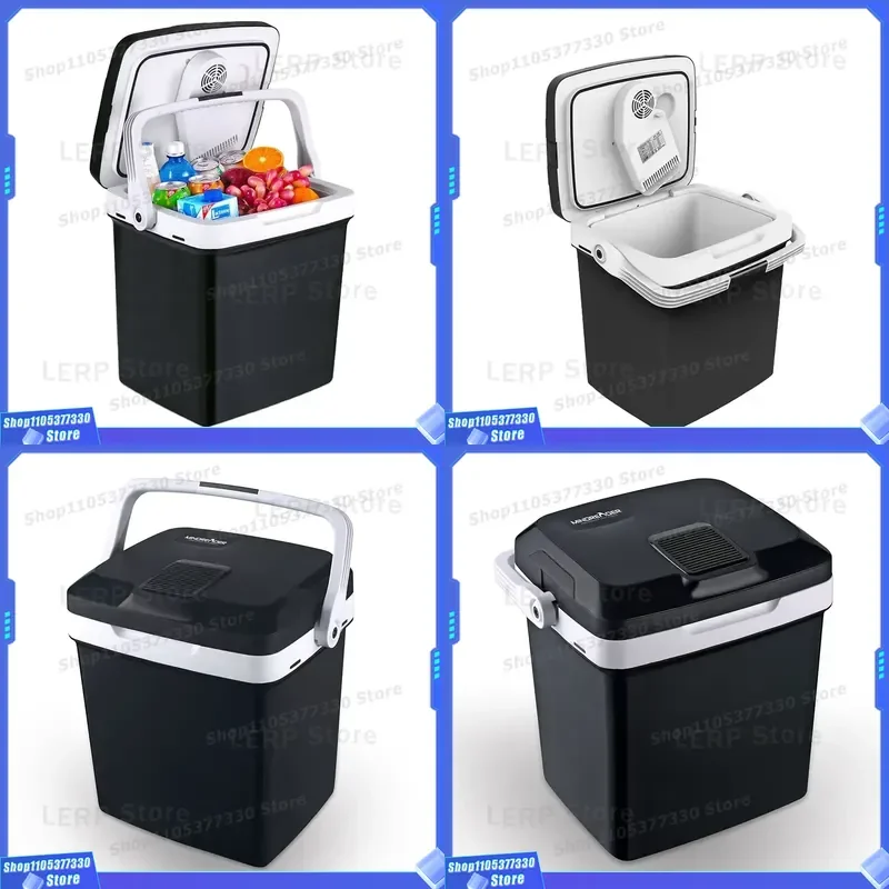 Portable 26L DC/AC Mini Fridge ,Mini Cooler Box,Cooler Box for Outdoor Use, Mini air Cooler for Truck, Van ,RV,SUV ,Boat