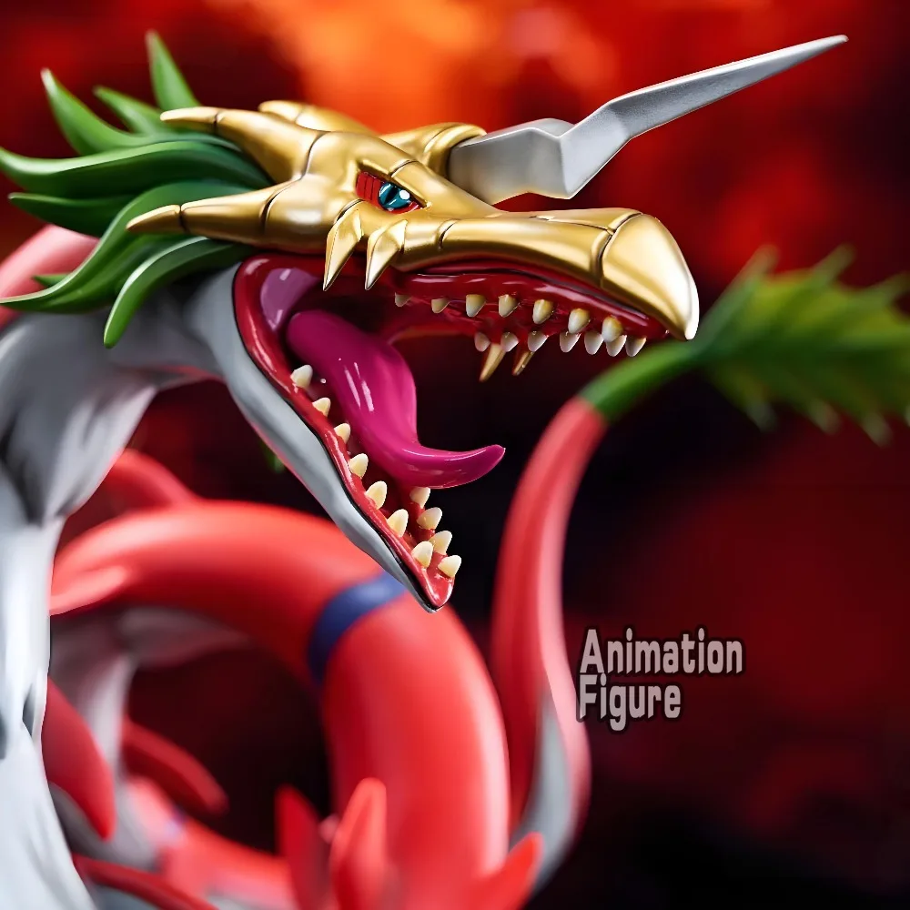 17.5 cm/6.89in Anime Digimon aventure Figure Mega Seadramon figurines d'action Pvc Statue Collection modèle jouets cadeaux