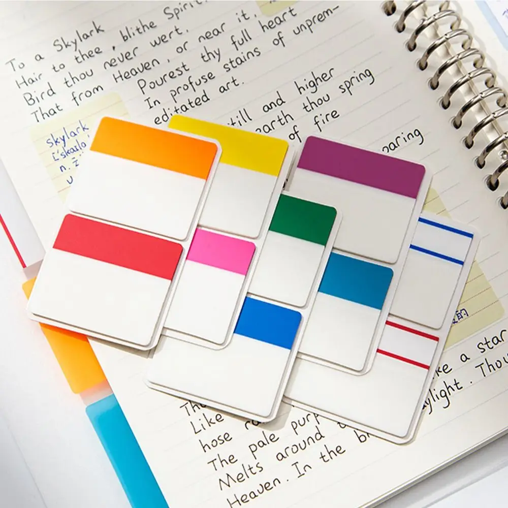 

Creative Keypoints Marker Index Stickers Taking Notes Reading Labels Sticky Notes Tearable Aesthetic Student
