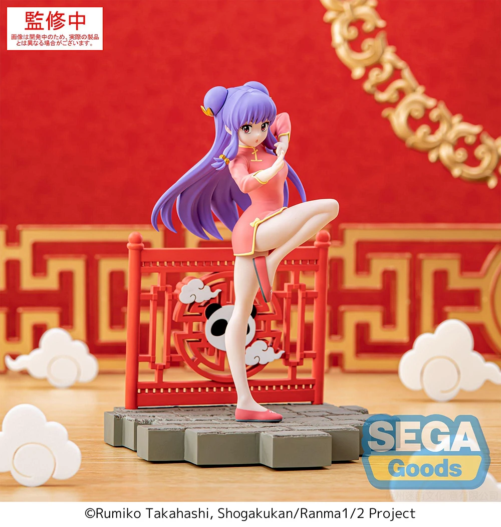 Tersedia Asli Sega Luminasta Ranma 1/2 2024 Sampo Megurine Luka Koleksi Dekorasi Meja Mainan Model Figur Animasi