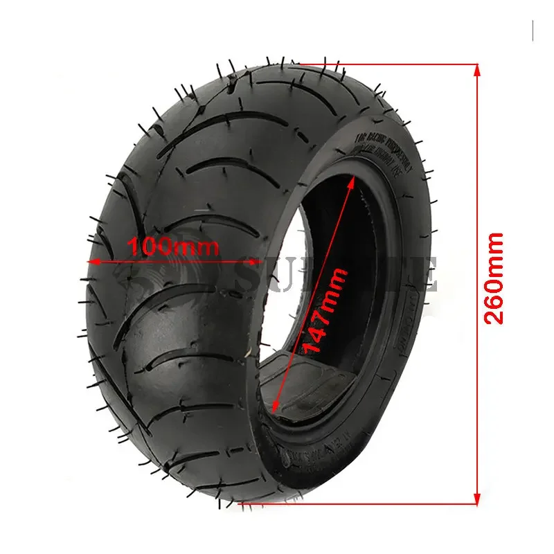 Xuancheng 11 inch 90/65-6 Vacuum Tire Thickening Tubeless Tyre for Electric Scooter Parts High Quality