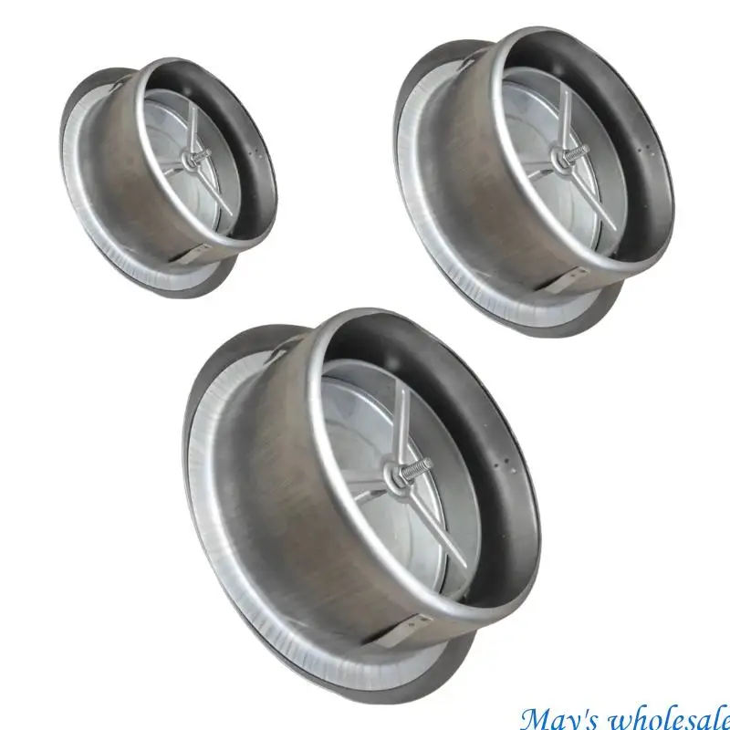 Permanent Rustless Ventilation Diffuser Simple Installation for Ceiling otherwise Wall Mounting 5.51 Foot Diameter Low 448A
