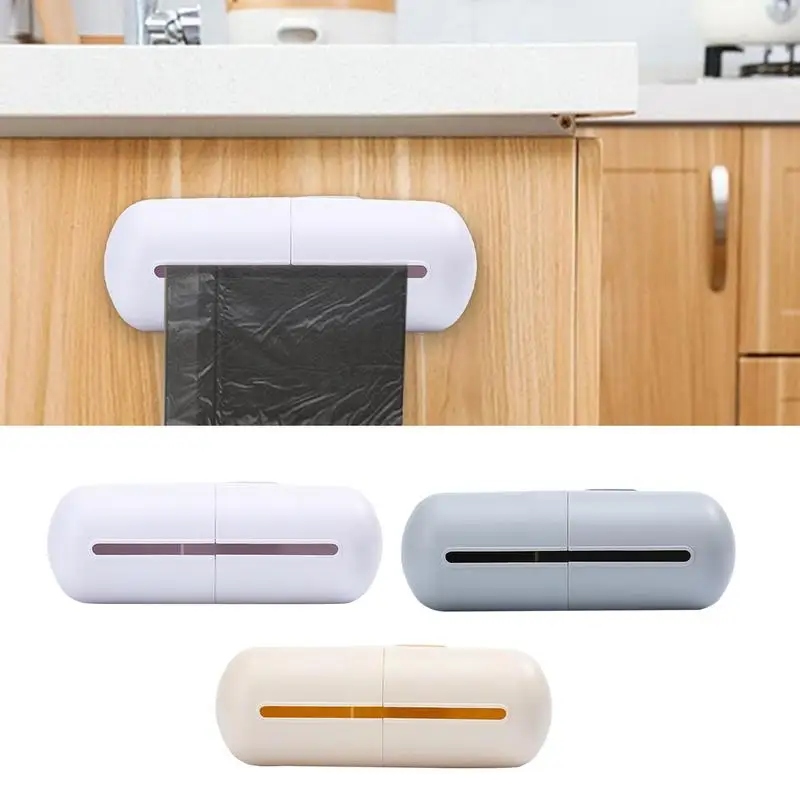 Trash Bag Dispenser Roll Holder Garbage Bag Dispenser Grocery Sack Holder Bag Collector Bag Saver Trash Bag Storage Dispenser