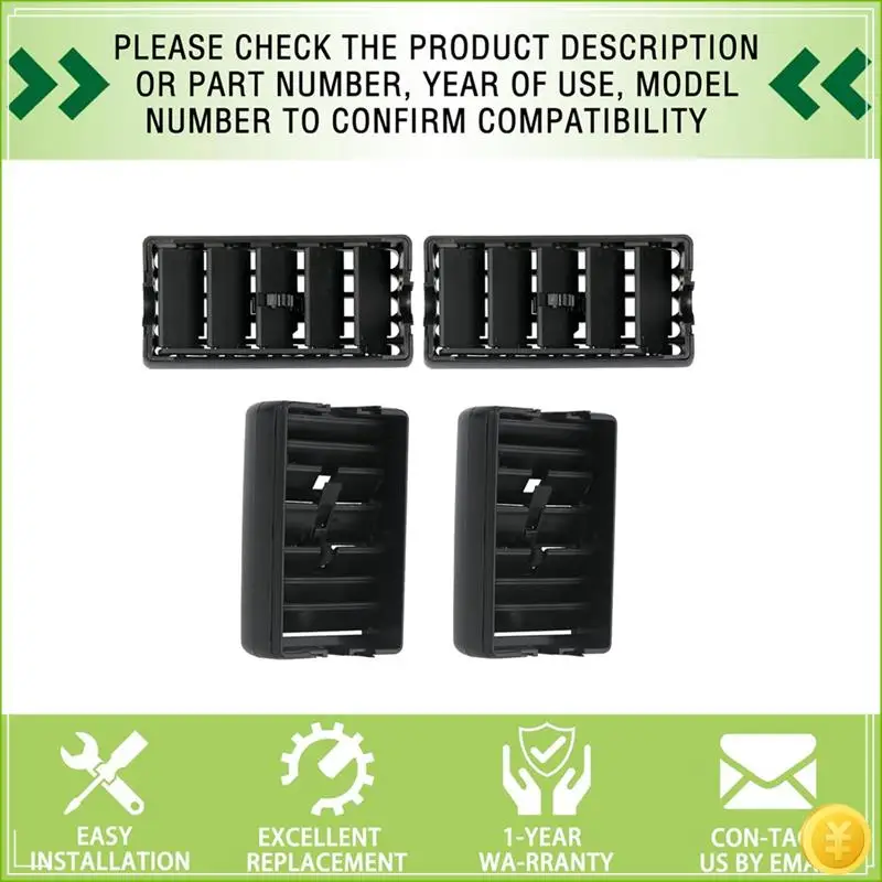 

Вентиляционная решетка приборной панели, центральная консоль для Jeep Wrangler TJ 1997-2006 Cherokee XJ 1997-2001, жалюзи 5FS10DX9 5DP55TAZ