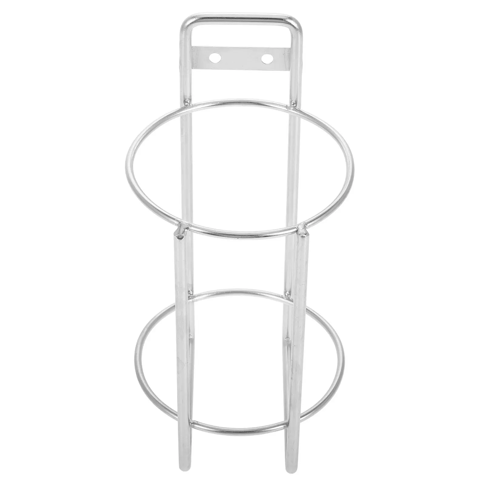 

Wall Mounted Stainless Steel Cup Holder for Office Workshop Employee Stations Water Bottle Organizer Secure Stable Bottle