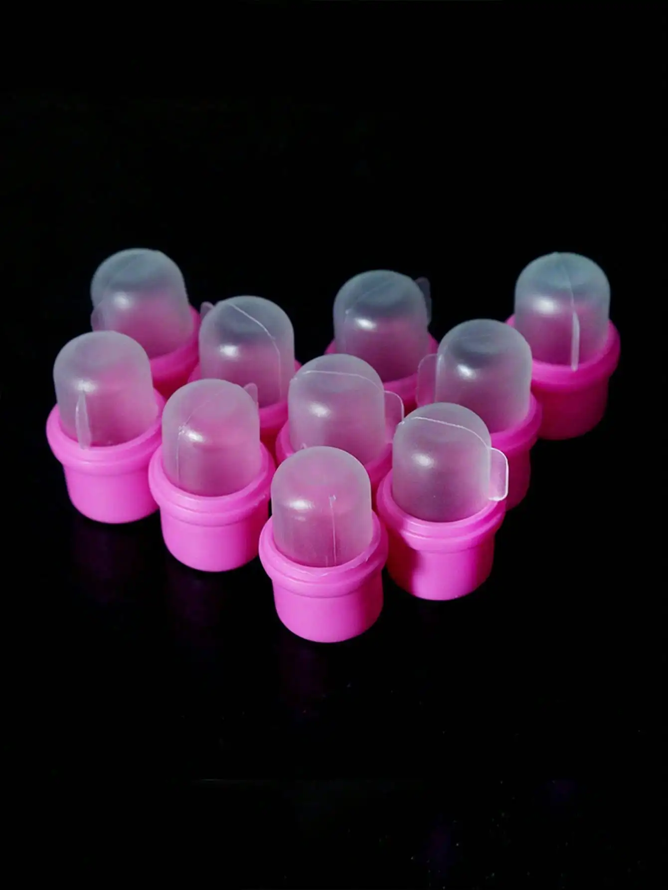 Kit di strumenti per nail art con separatore per dita in silicone da 10/20/30 pezzi