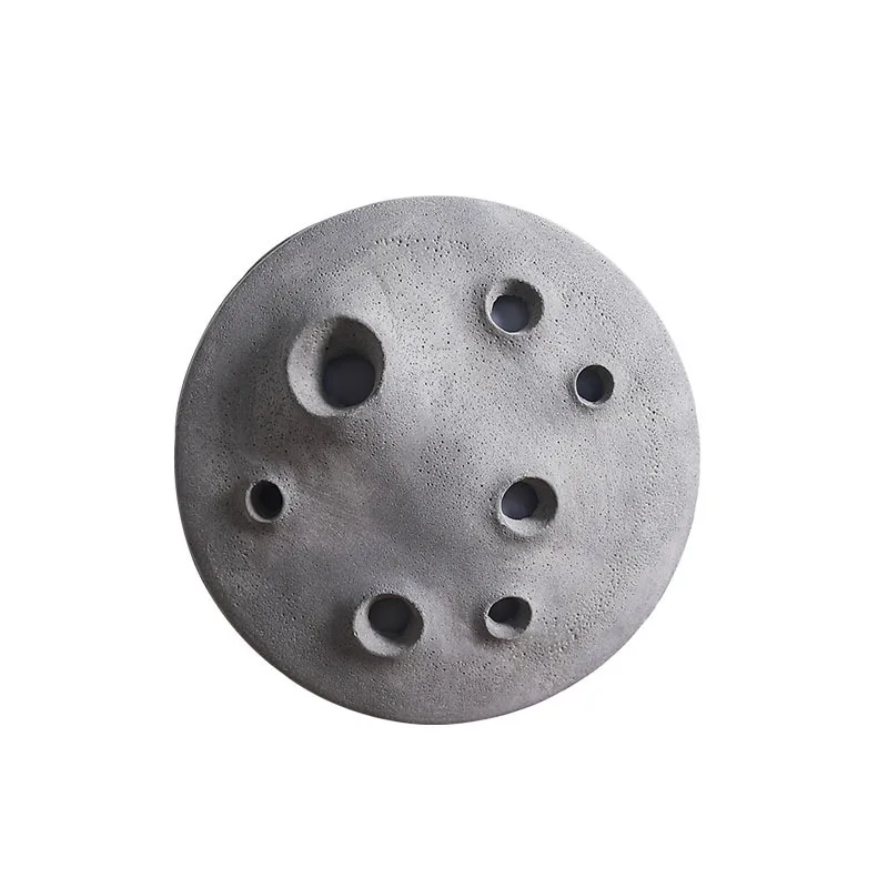 Concave Crater Decorative Wall Lamp Moon Surface Cement Creative Outdoor Waterproof Exterior Wall Courtyard Lamp