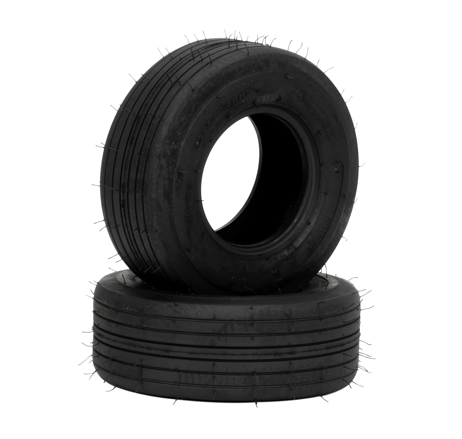 Set of 2 13x5.00-6 Rib Tires 4 ply Lawn Mower Garden Tractor 13-5.00-6 13x500x6