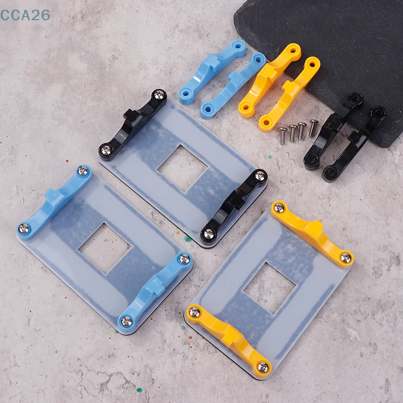 

1 Set Motherboard Radiator Bracket Mounting Bracket For AMD AM4 AM5 Metal Backplane Original Iron Universal Base