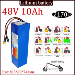 NEW 13S2P 21700 48V 10ah lithium battery built-in 15A Bms 0-750W high-power electric motor for power tools