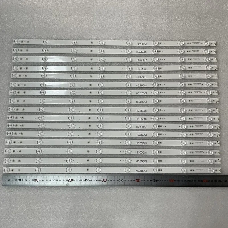 LED strip(16)For JVC LT-65N950 AWX65166 SJ.HZ.D6500402-2835AS-F 1.14.FD650001 B-112T07V3C 160607D-HZ D650S01-4222-MZ1003