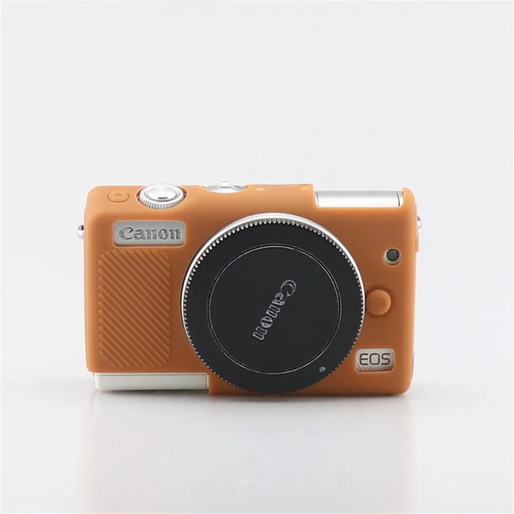

M100 Soft Silicone Armor Camera Body Case For Canon EOS M100 M200 Shockproof Rubber Cover
