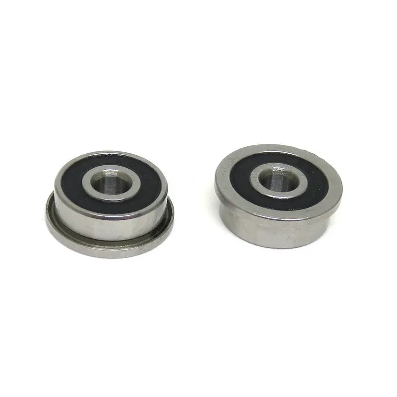 10Pcs F623 F686 F688 F689 F695 F696 F698 -2RS Bearing 5x13x4mm Flanged Miniature Deep Groove Ball Bearings for VORON 3D Printer