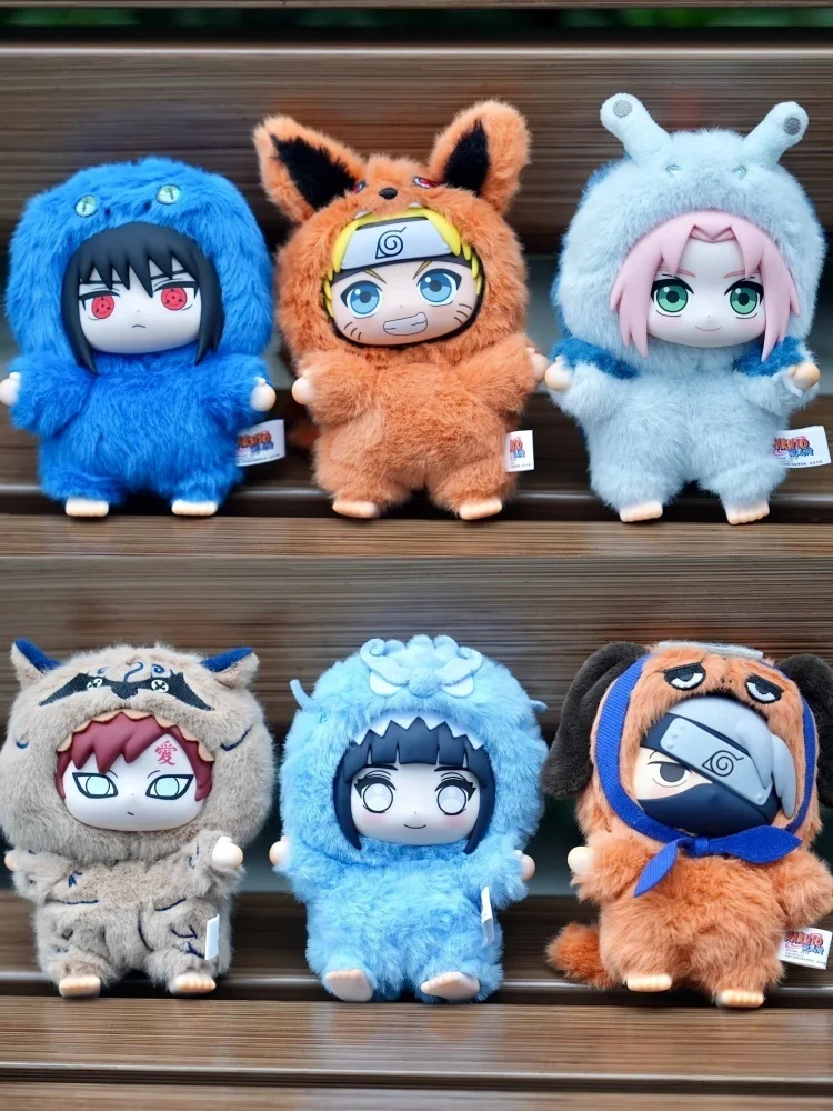 EAKI Naruto Shippuden Blind Box Uzumaki Collectible Figure Trendy Party Series Ornament Gift for Anime Fans