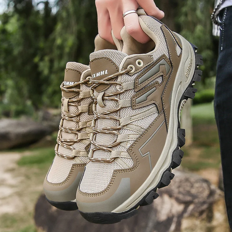 

2025 New Outdoor Hiking Shoes, Breathable Mesh Casual Sports Shoes for Both Men and Women, Off-road Hiking and Touring Shoes