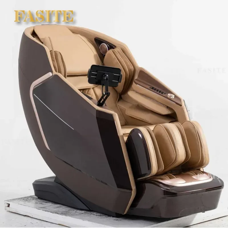 For Intelligent Voice Control 3D Airbag Electric Massage Chair Luxury Space Capsule Sofa with Leg Heating Household Furniture