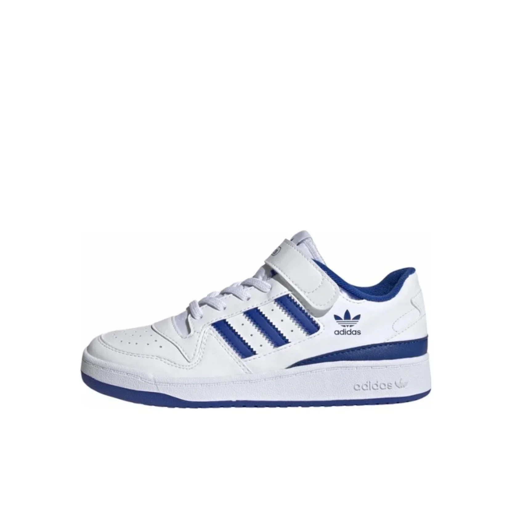 Adidas Originals FORUM LOW C Children's Cricket Shoes Kid Clover Boy and Girls Versatile Non-slip and Breathable Sneaker Low-top