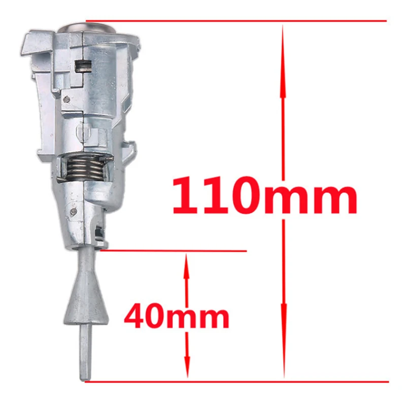XIEAILI OEM Cylinder Zamka Samochodowego Lewych Drzwi, Zamek Wkładkowy do VW Sagitar 2006-2011 z 1 Kluczykiem — zdjęcie 3