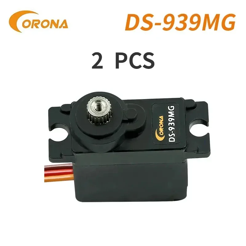 Servo Digitale Mini Corona DS939MG 2.8kg 0.12sec 12.5g con Ingranaggi in Metallo per Hobby, Robotica, Educazione, Auto Industriali e Aerei
